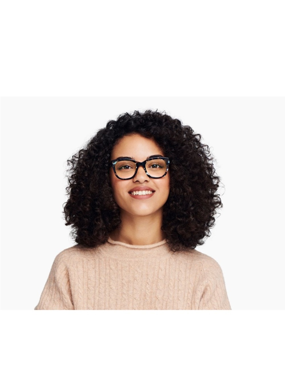 Warby Parker Tatum Cat-Eye Unisex Prescription Eyeglasses Solid Black
